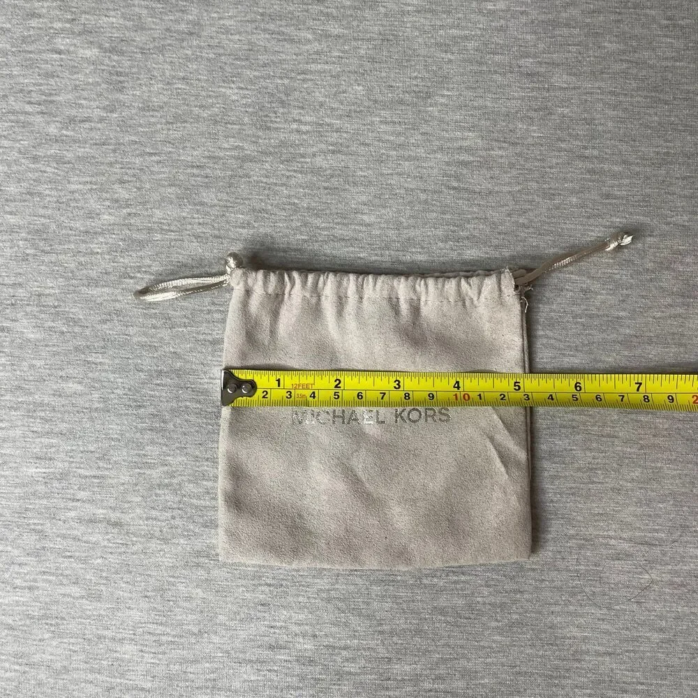 Michael Kors Velour Brown Gift Dust Bag 4” x 4”